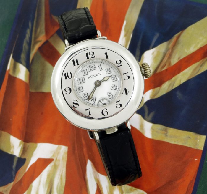 Lord Lonsdale Silver vintage Rolex 1918 London